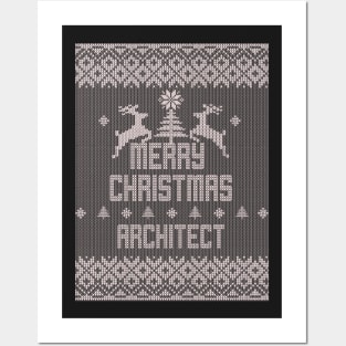 Merry Christmas ARCHITECT Posters and Art